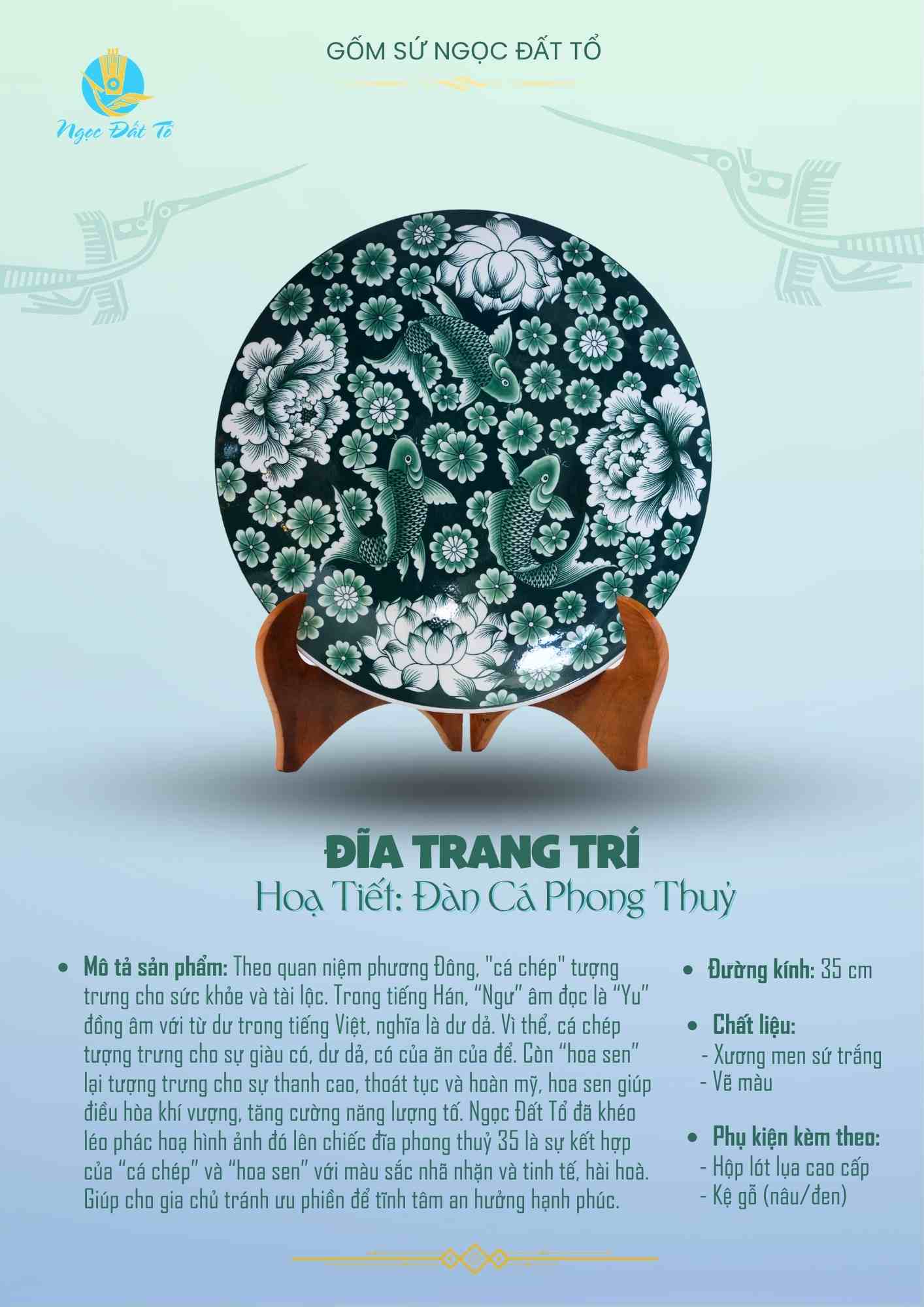 Đĩa 35 Đàn cá phong thủy