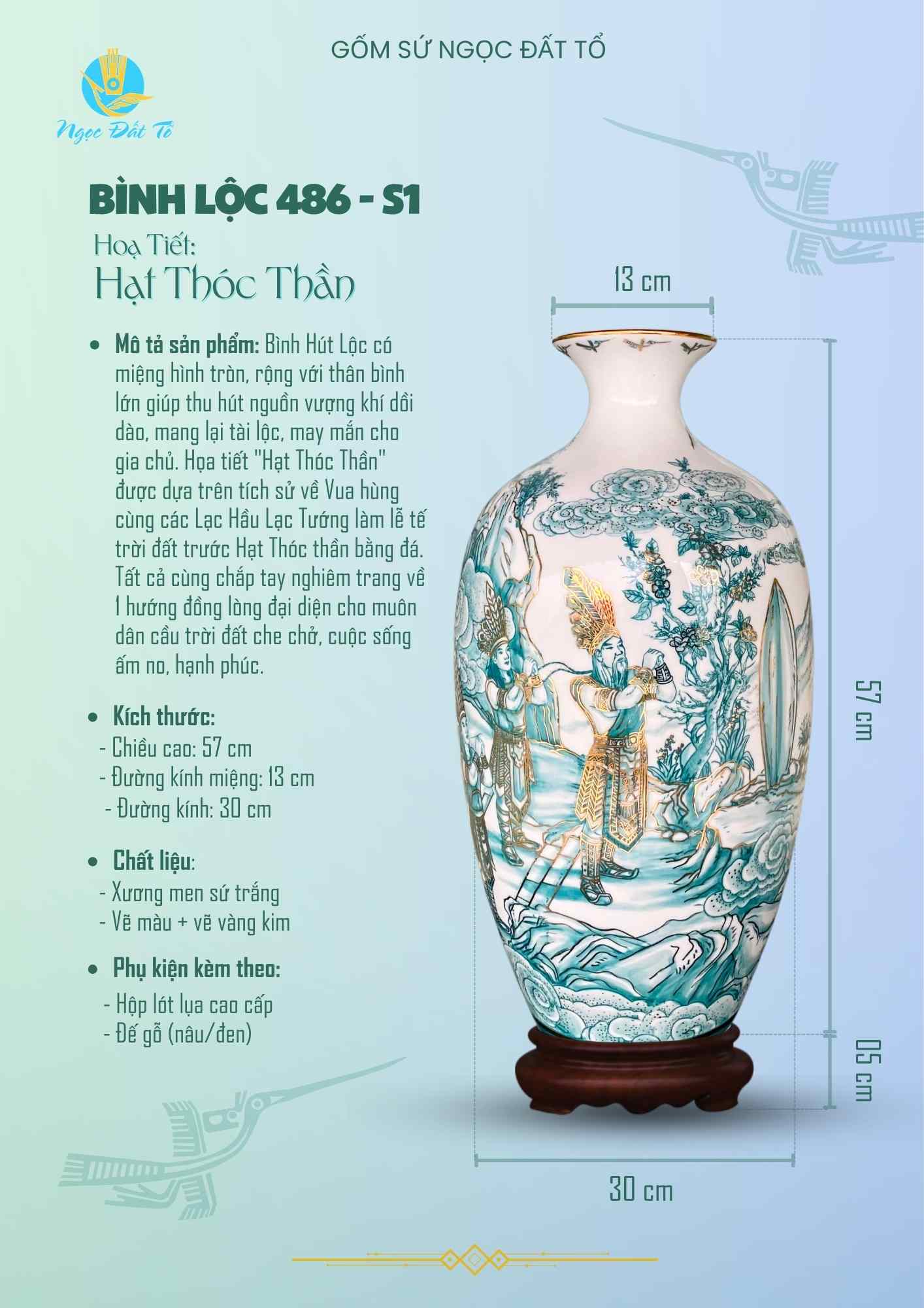 Lục Bình Hạt Thóc Thần - Lục Bình 486 S1