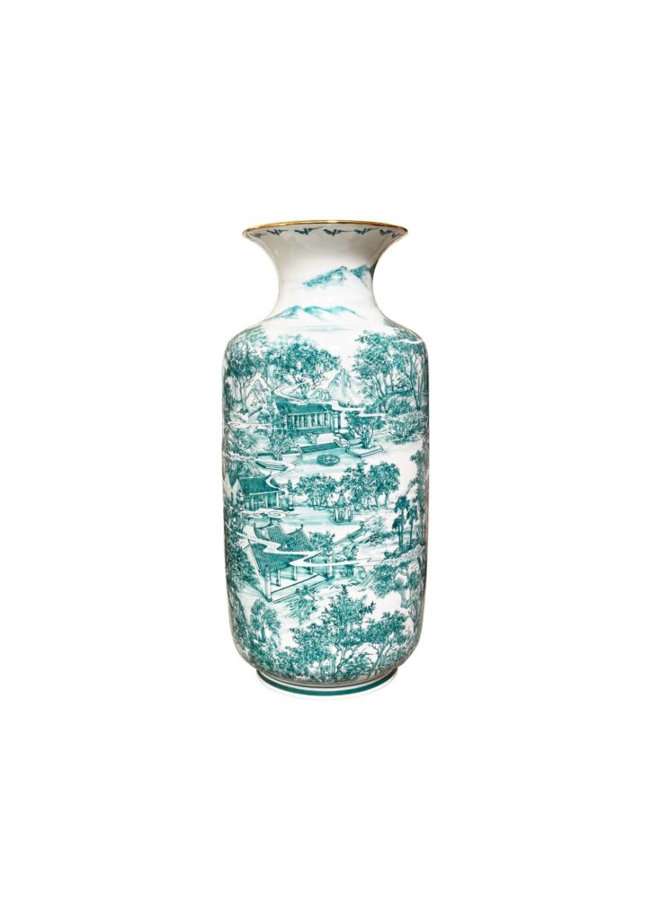 Bình 46 Hùng Thiêng Nghĩa Lĩnh Viền vàng kim