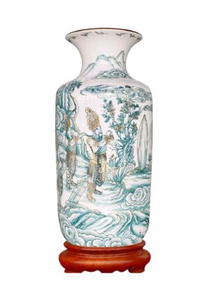 Bình Lộc Hạt Thóc Thần - Vẽ vàng kim thủ công- Bình 46