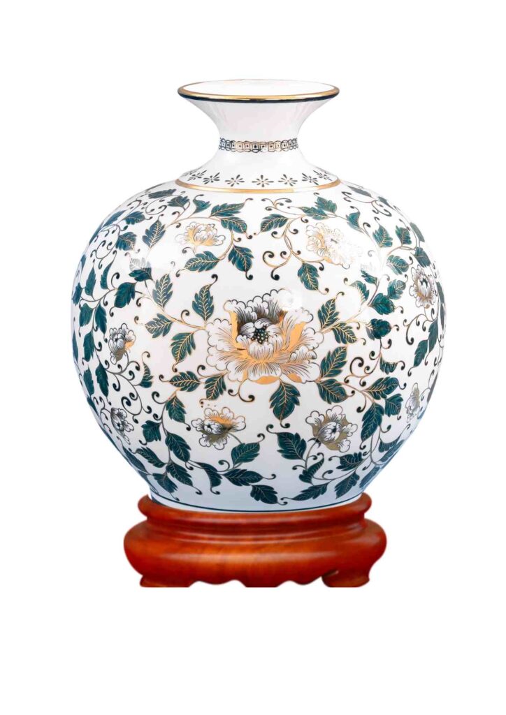 Hút lộc s2 Hoa dây vẽ vàng kim