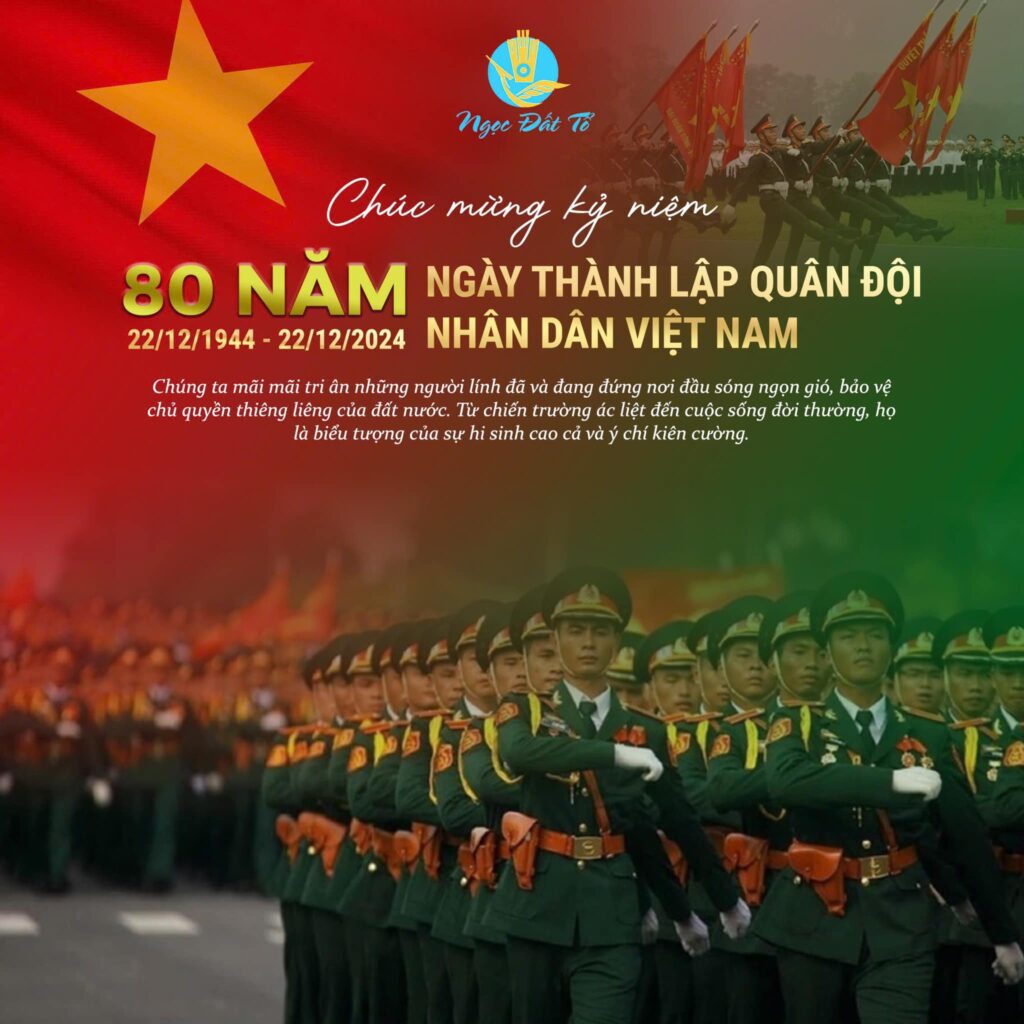 CHÚC MỪNG KỶ NIỆM 80 NĂM NGÀY THÀNH LẬP QUÂN ĐỘI NHÂN DÂN VIỆT NAM