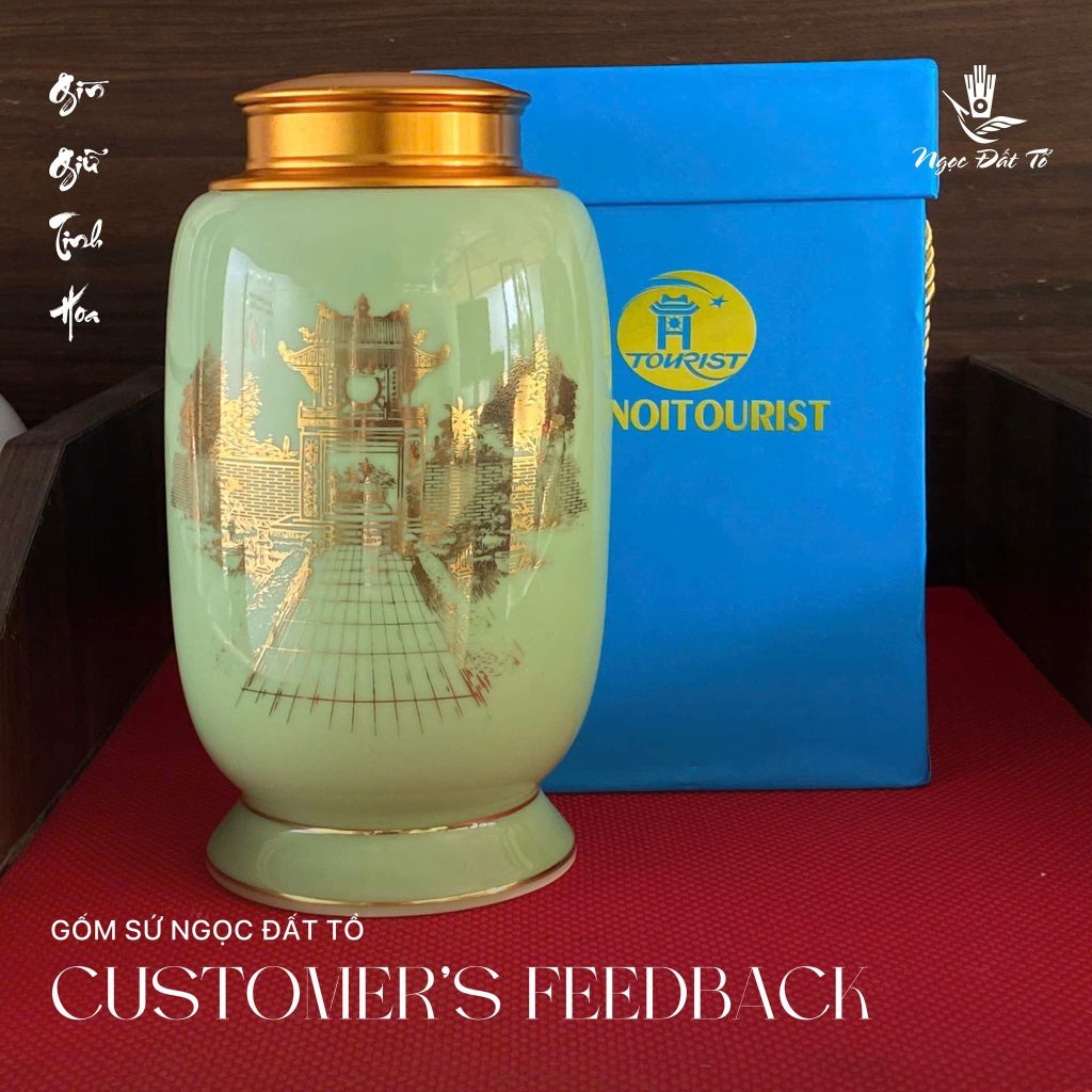 Hũ Đựng Trà Cho Hanoitourist – Quà Tặng Đối Ngoại Ý Nghĩa
