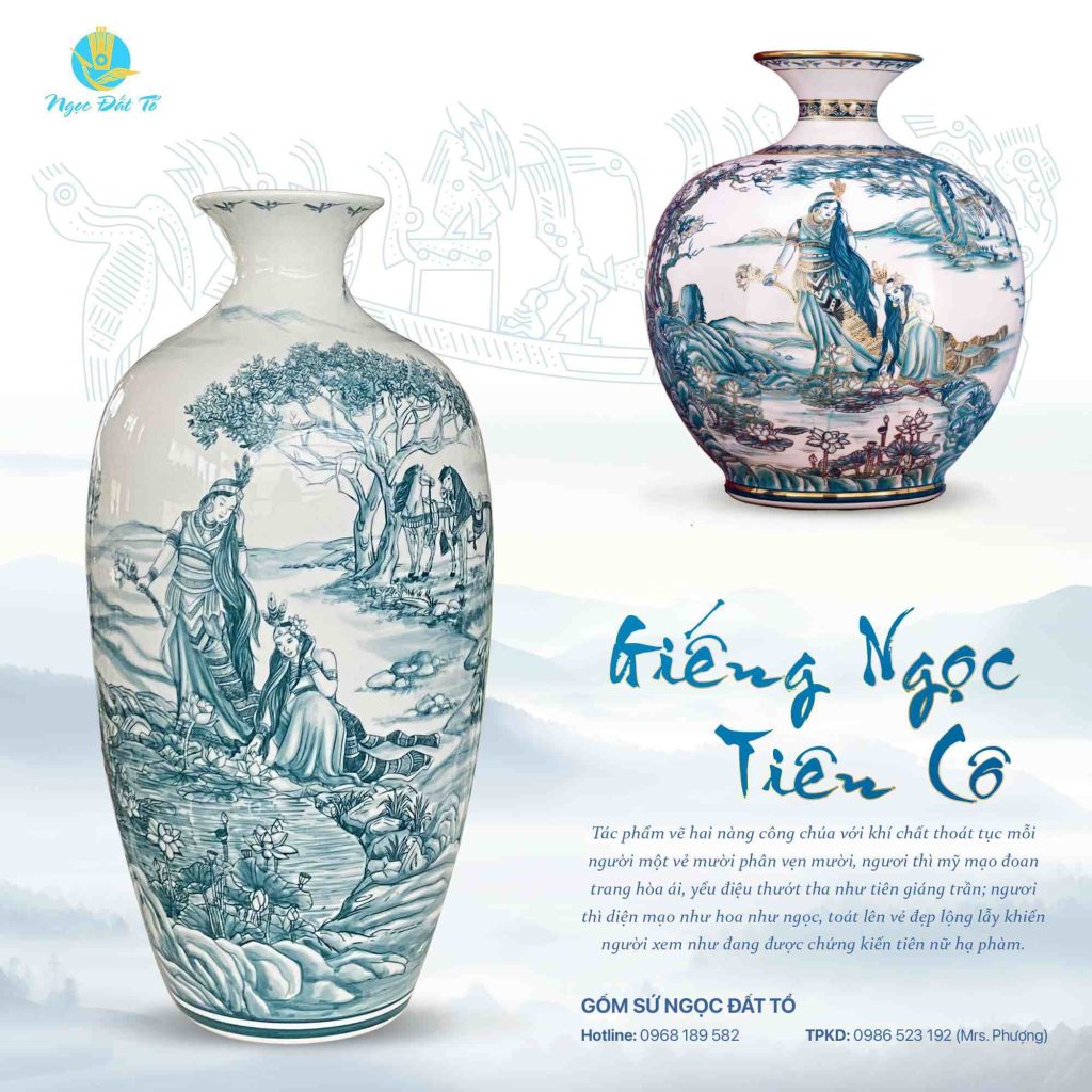 Giếng Ngọc Tiên Cô – Gốm sứ Ngọc Đất Tổ Đền Hùng