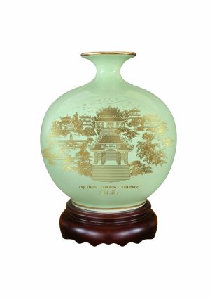 Bình hút lộc họa tiết Tây Thiên