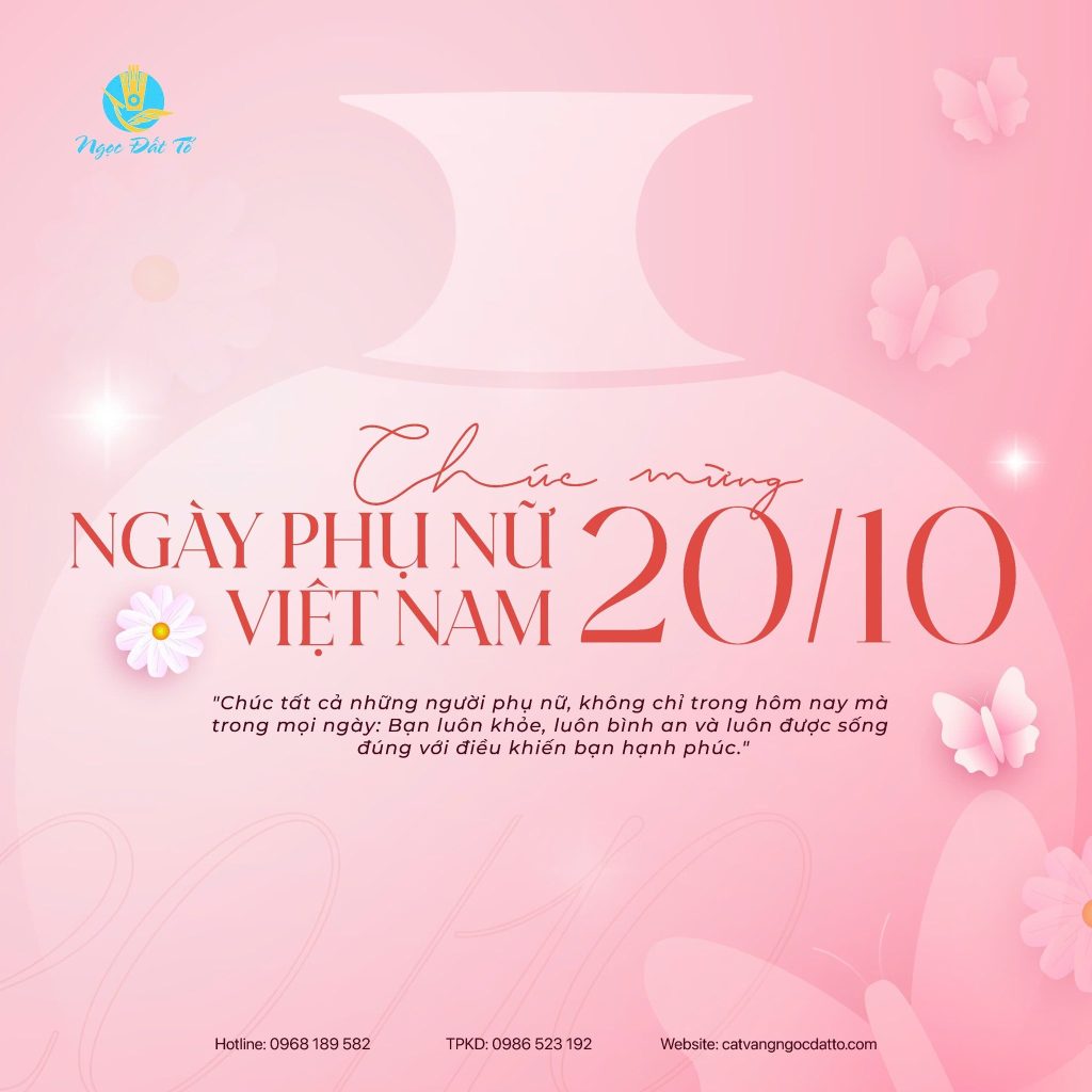Chúc mừng Ngày Phụ nữ Việt Nam 20/10
